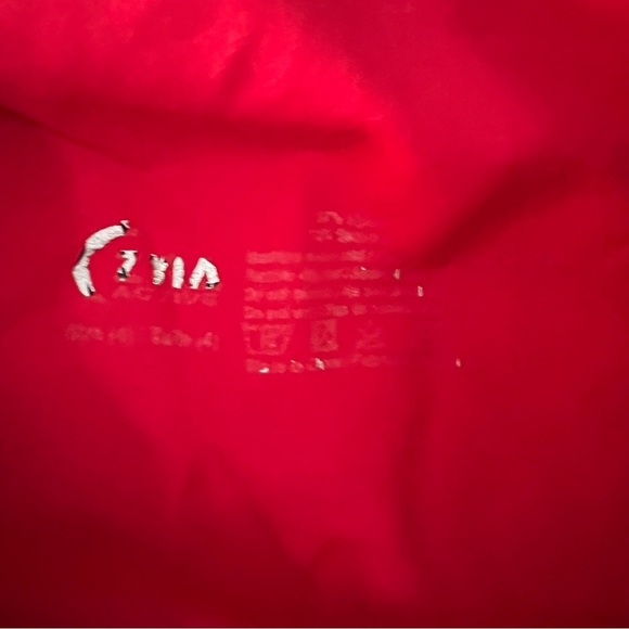 ZYIA Active Red Capri Leggings Yoga Pants - Womens size 4 - Picture 3 of 7